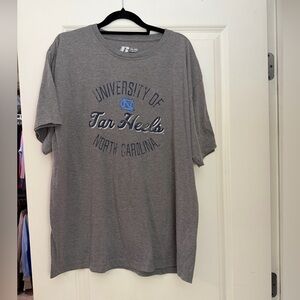 Russell Athletic Gray North Carolina Tar Heels Short-Sleeve Tee